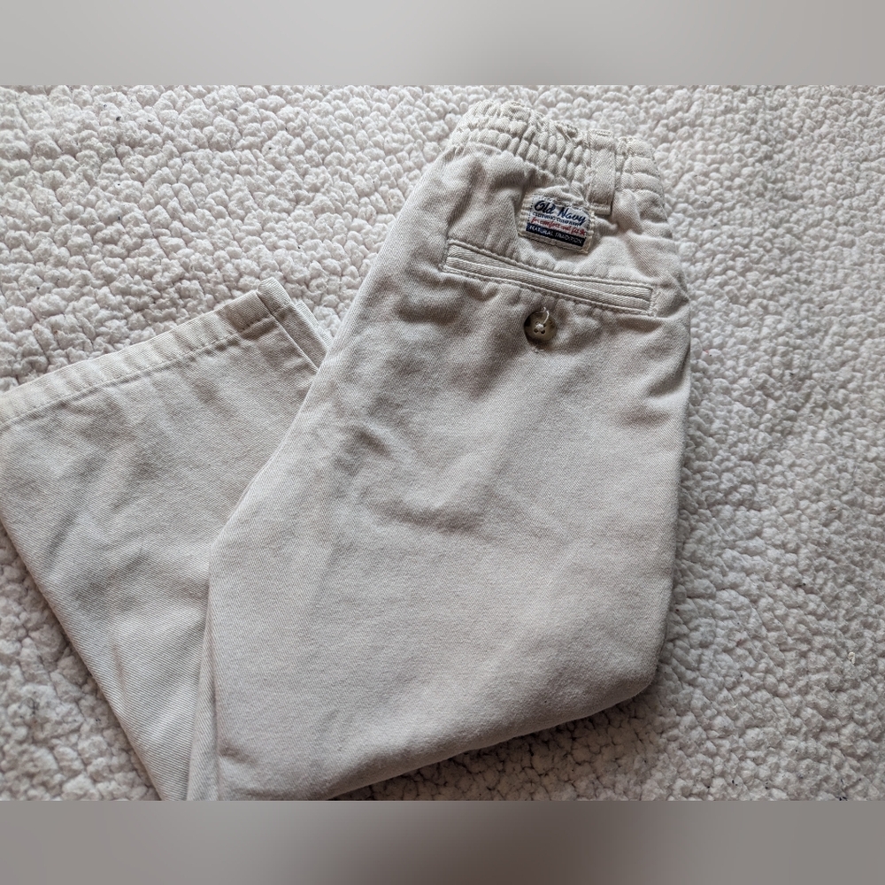 Old Navy Light Beige toddler Trousers .